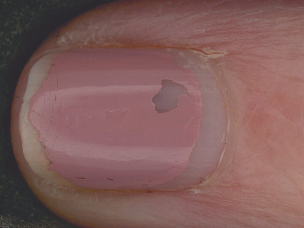 évaluation maquillage - vernis